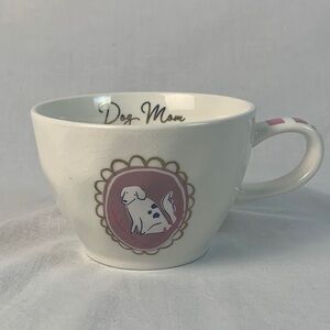 Threshold Stoneware Mug with Pink and Gold Accents